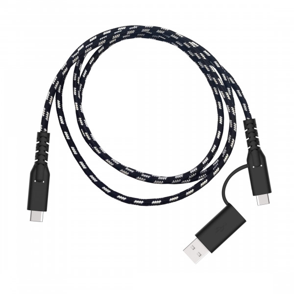 USB-C Kabel 2.0 mit USB-A Adapter